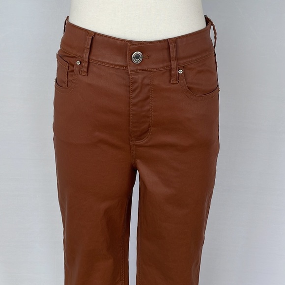 NWT WHBM Highrise Coated Skinny Jeans Size 2R - Picture 6 of 16